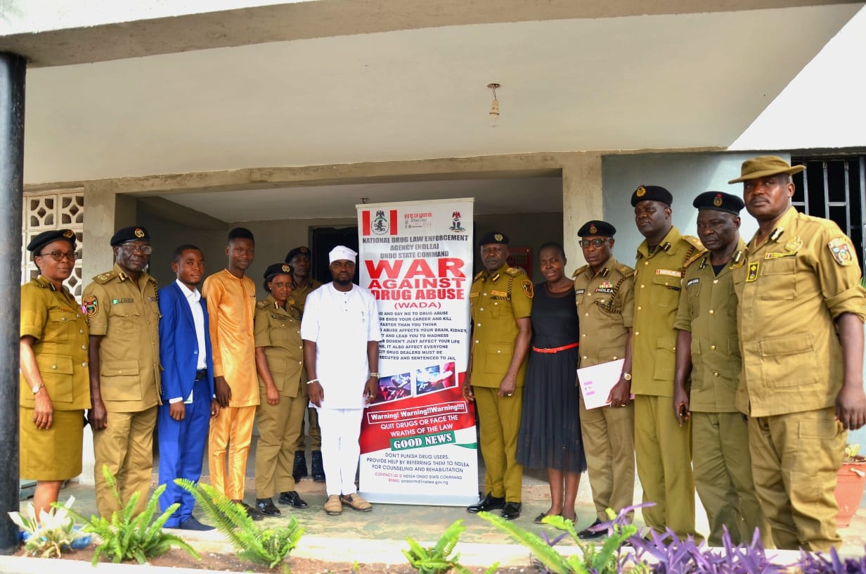 OSYN Courtesy Visit to NDLEA Ondo State Command